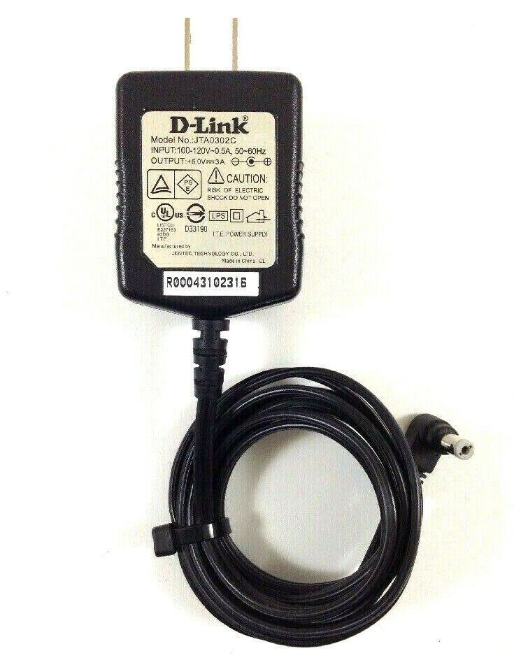 NEW D-Link JTA0302C 5.0V 3A AC ADAPTER ITE POWER SUPPLY